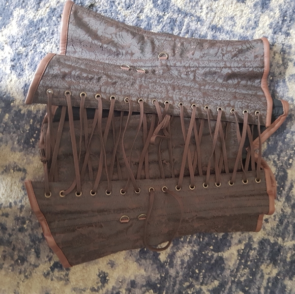 Steampunk Corset with Crop Jacket and Belt - Picture 8 of 13